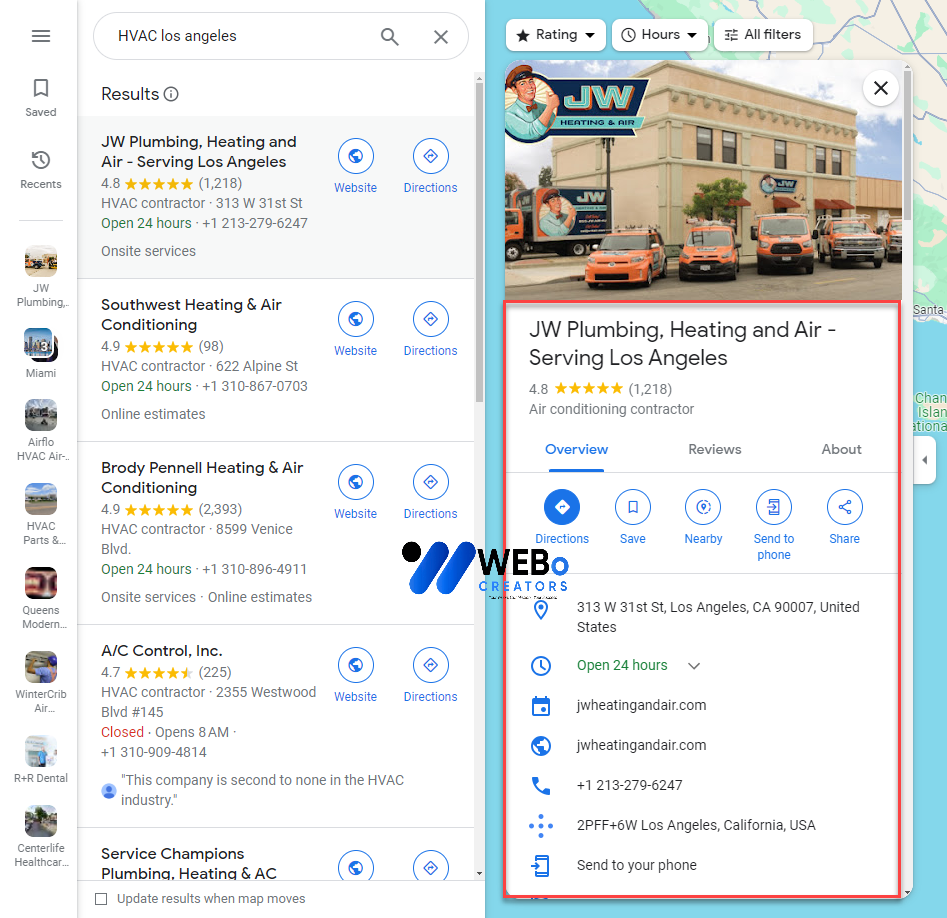 Advertising on Google My Business services in Saudi Arabia for local business visibility and customer reach