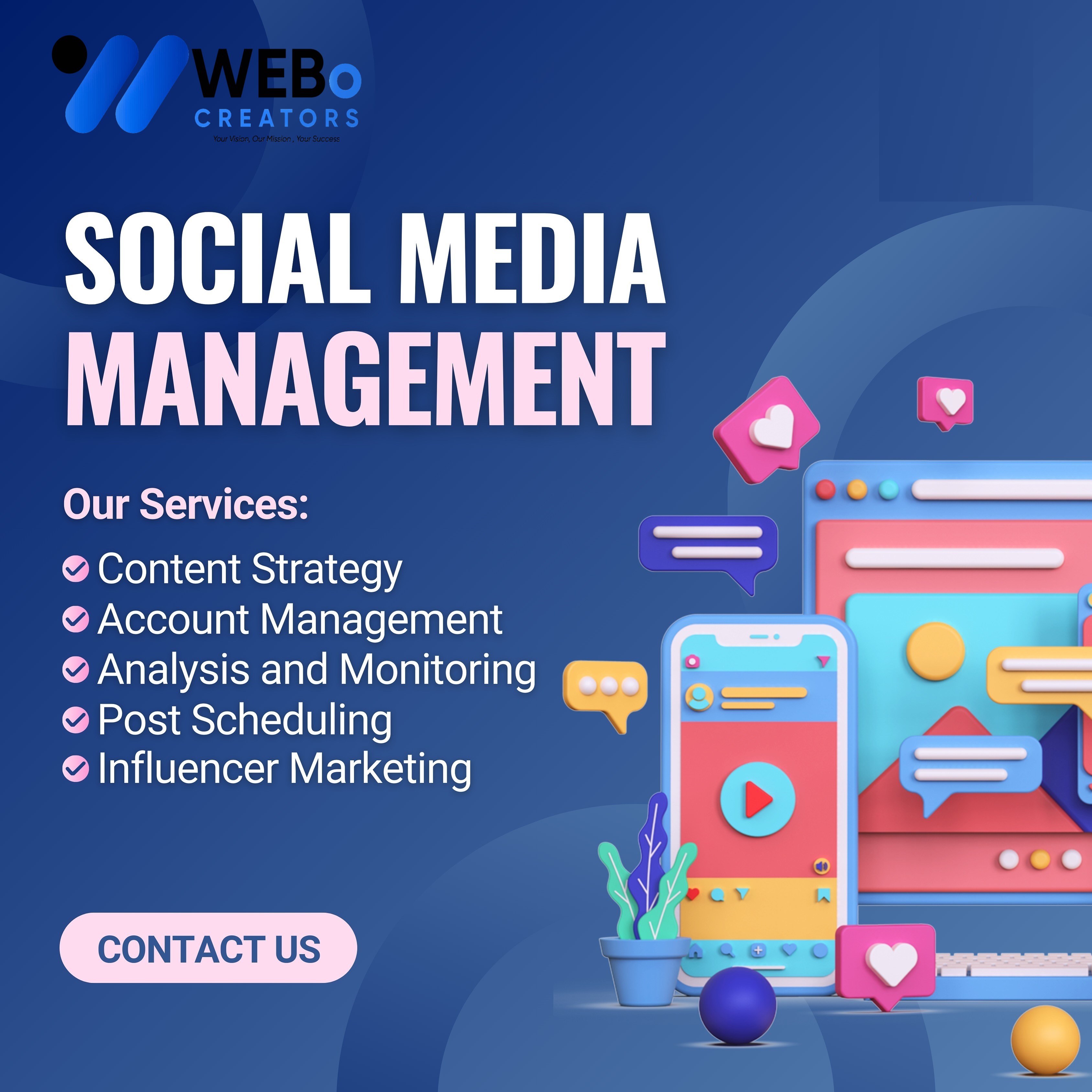 Social Media Account Management Services in Saudi Arabia | Facebook Instagram Marketing