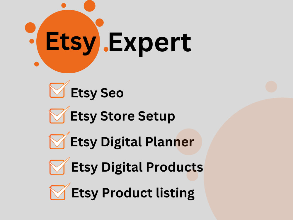 Etsy Shop Setup Service | Branding, SEO, Banner Design, Product Listings in Saudi Arabia