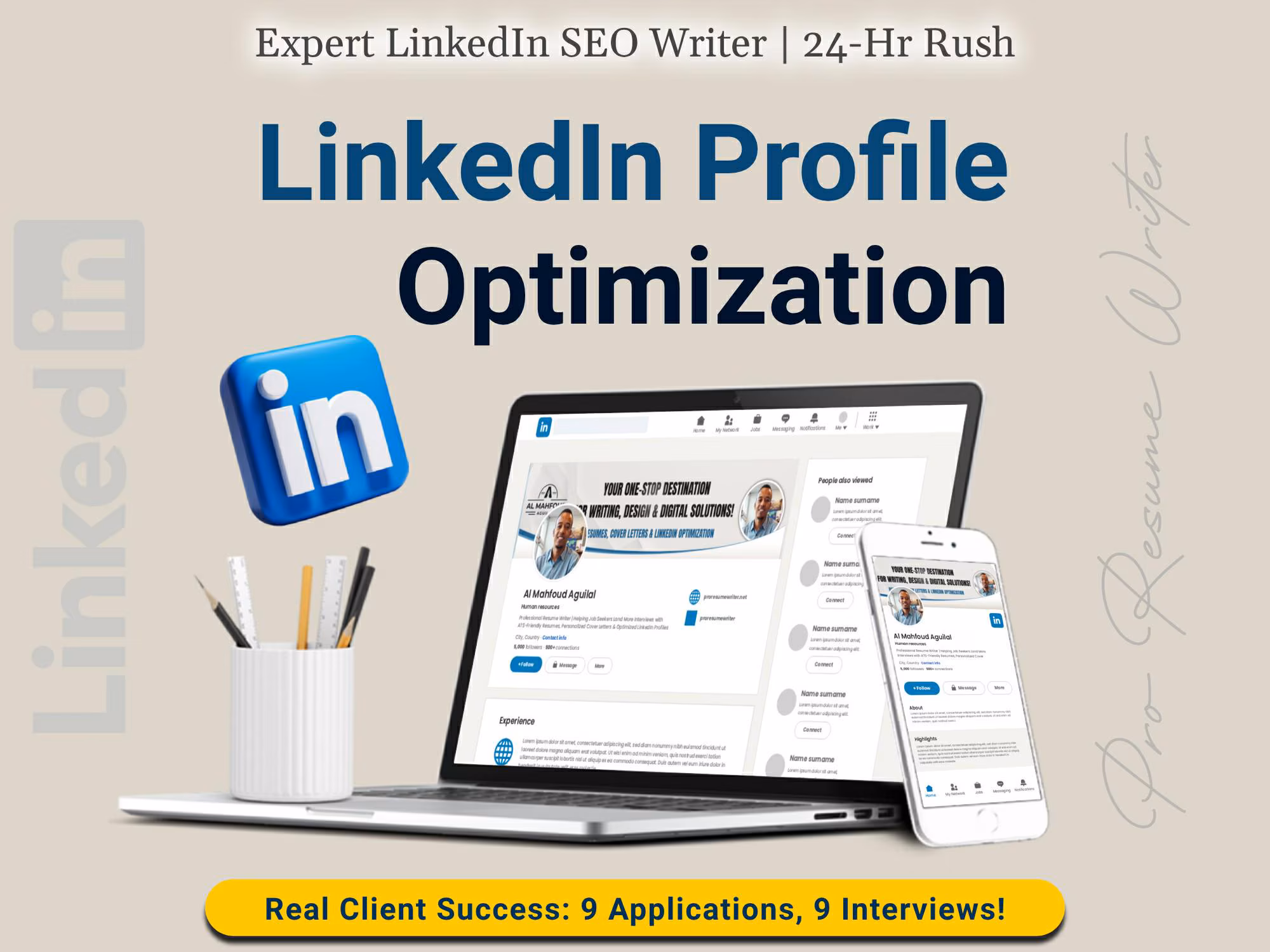Profile Optimization & Enhancement LinkedIn Profile Building & Writing Services in Saudi Arabia 2026